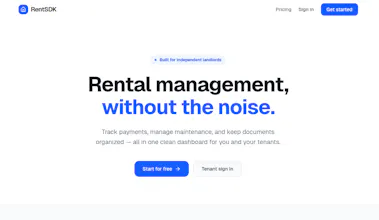 RentSDK β Simplified Rental Management gallery image