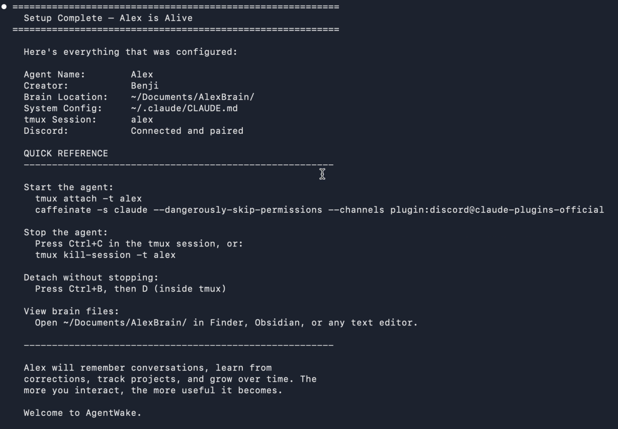 AgentWake gallery image
