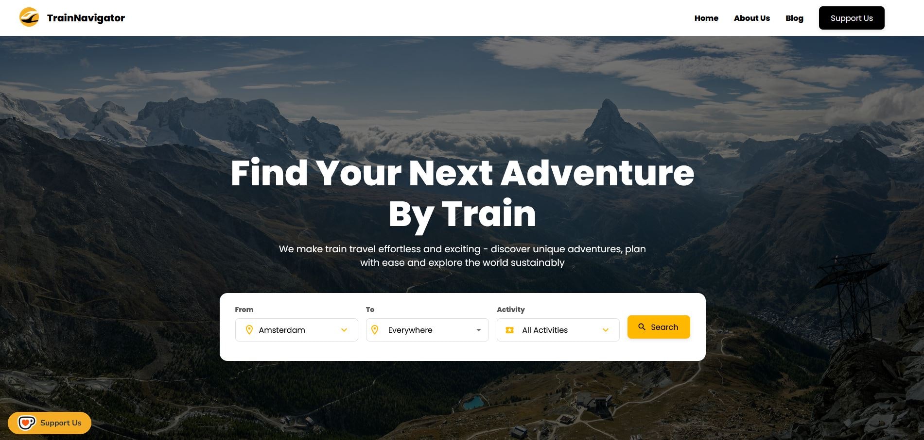 Média Trainnavigateur - Trouvez des lieux d'aventure près de chez vous par les transports publics 1