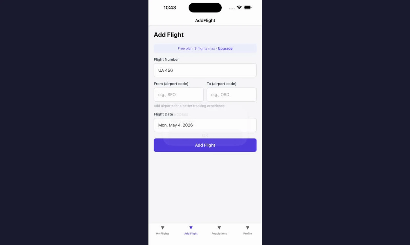 Flight Rights screenshot 2