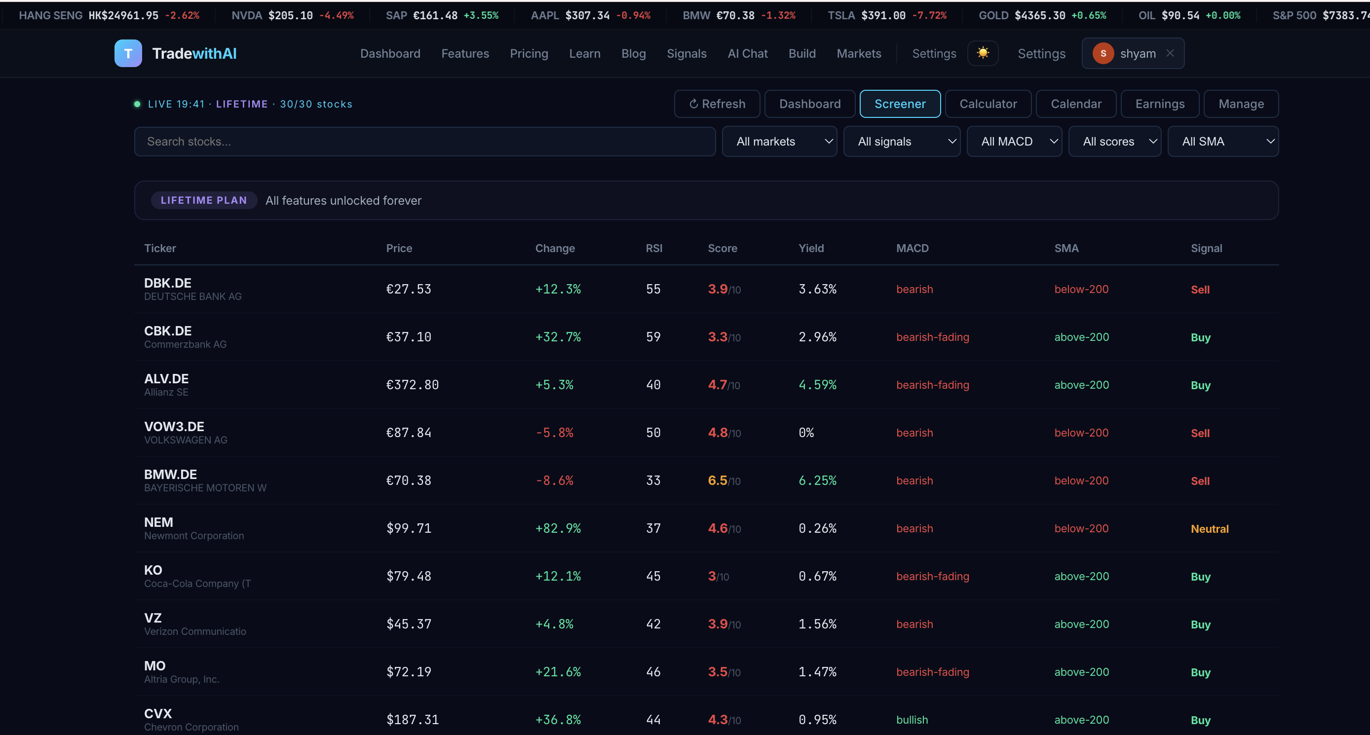 AI Stock Analyser gallery image