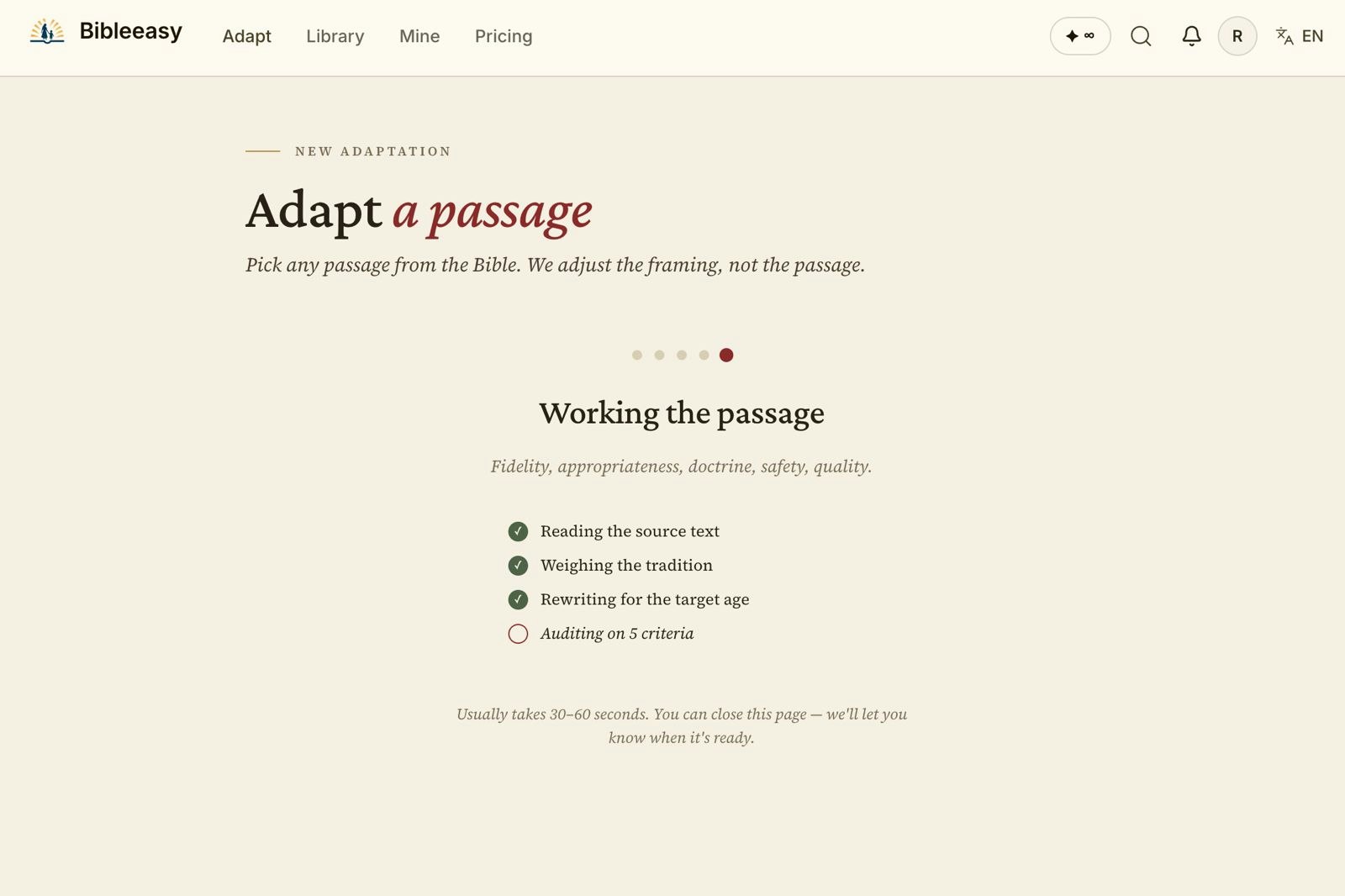 BibleEasy.app gallery image