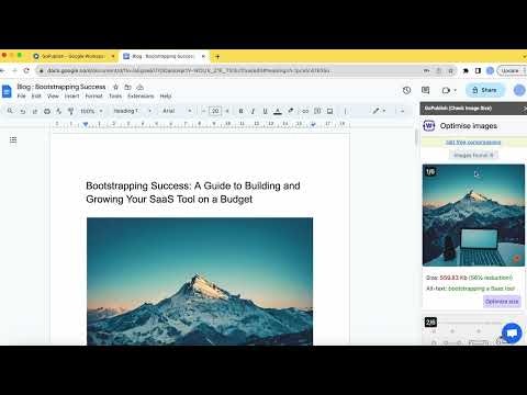 GoPublish: Sync Google Docs to WordPress gallery image