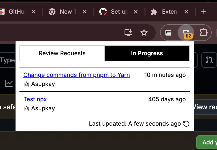 GitHub Pull Request Notifier gallery image