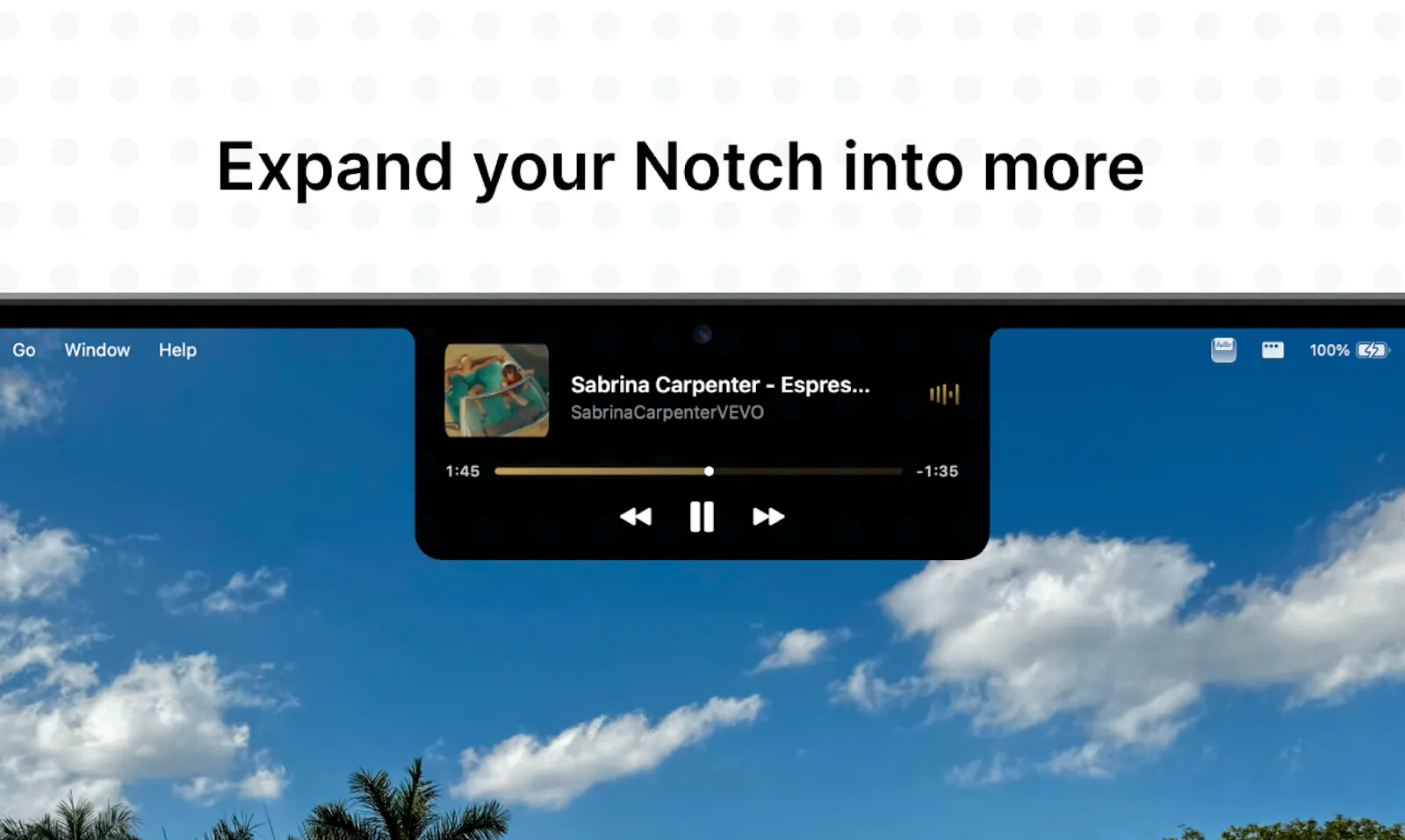 NotchLand screenshot 2