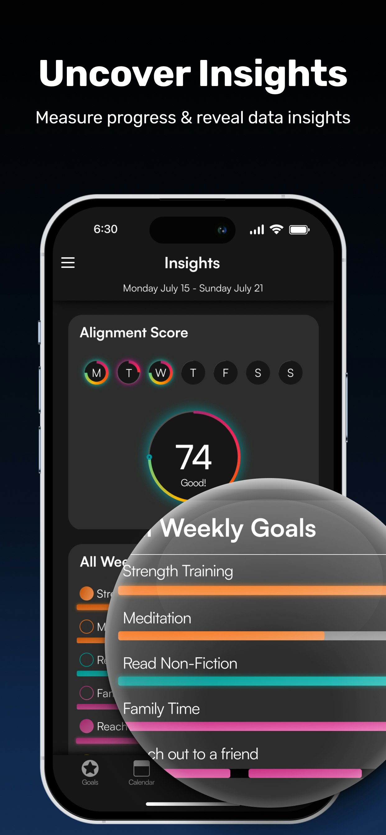 Timealign - 목표와 시간을 정렬하고 인생을 최적화하십시오. 미디어 10