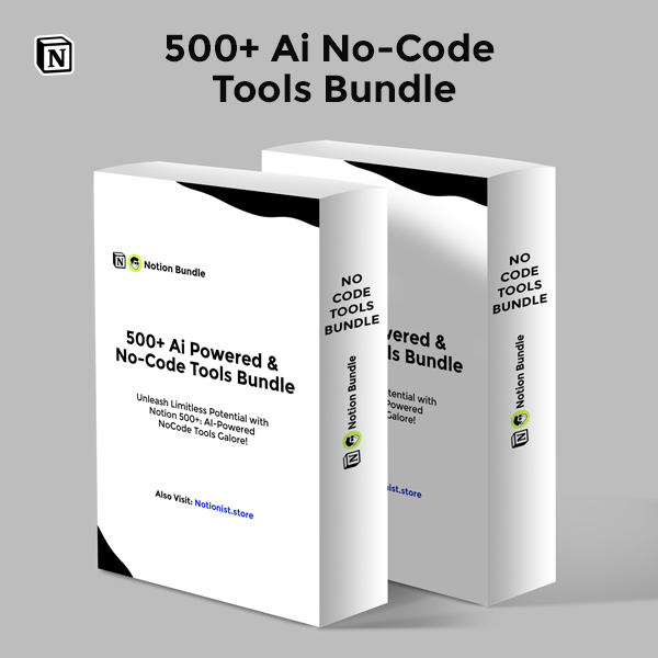 500+ Ai Powered & No-Code Tools Bundle