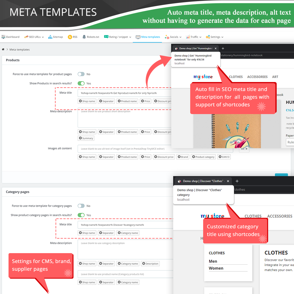 SEO Audit - Best SEO практика 2023 - All-In-One Prestashop SEO-модуль медиа 22
