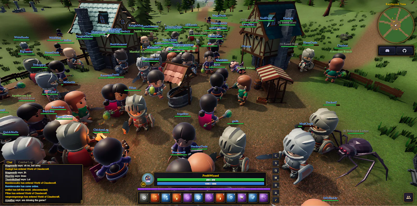 World of Claudecraft screenshot 5