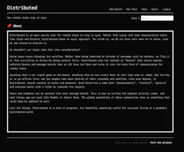 Distributed gallery image