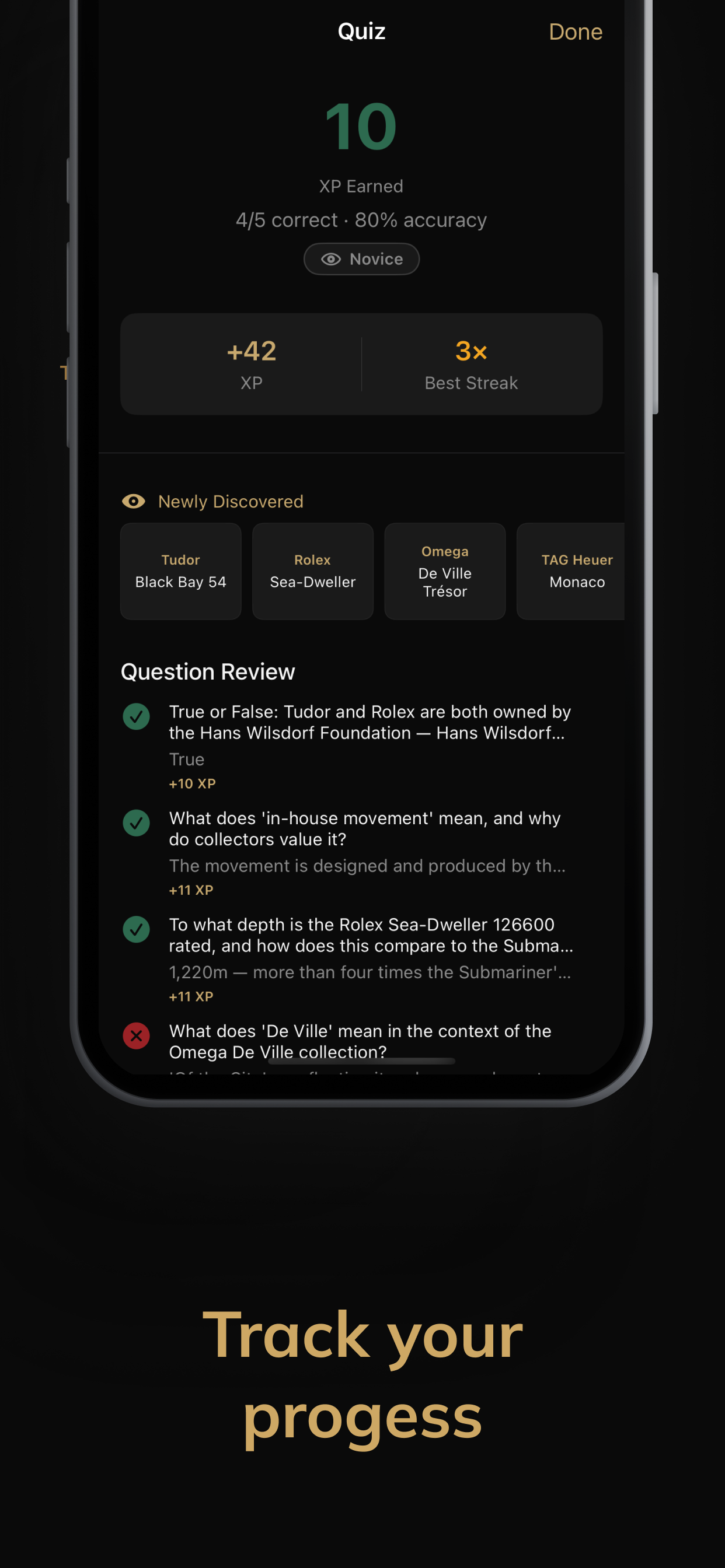 ChronoLab : Luxury Watch Quiz Game gallery image