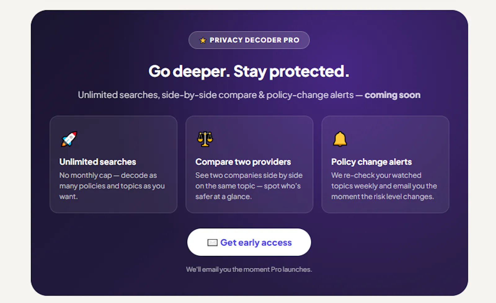 Privacy Decoder screenshot 4