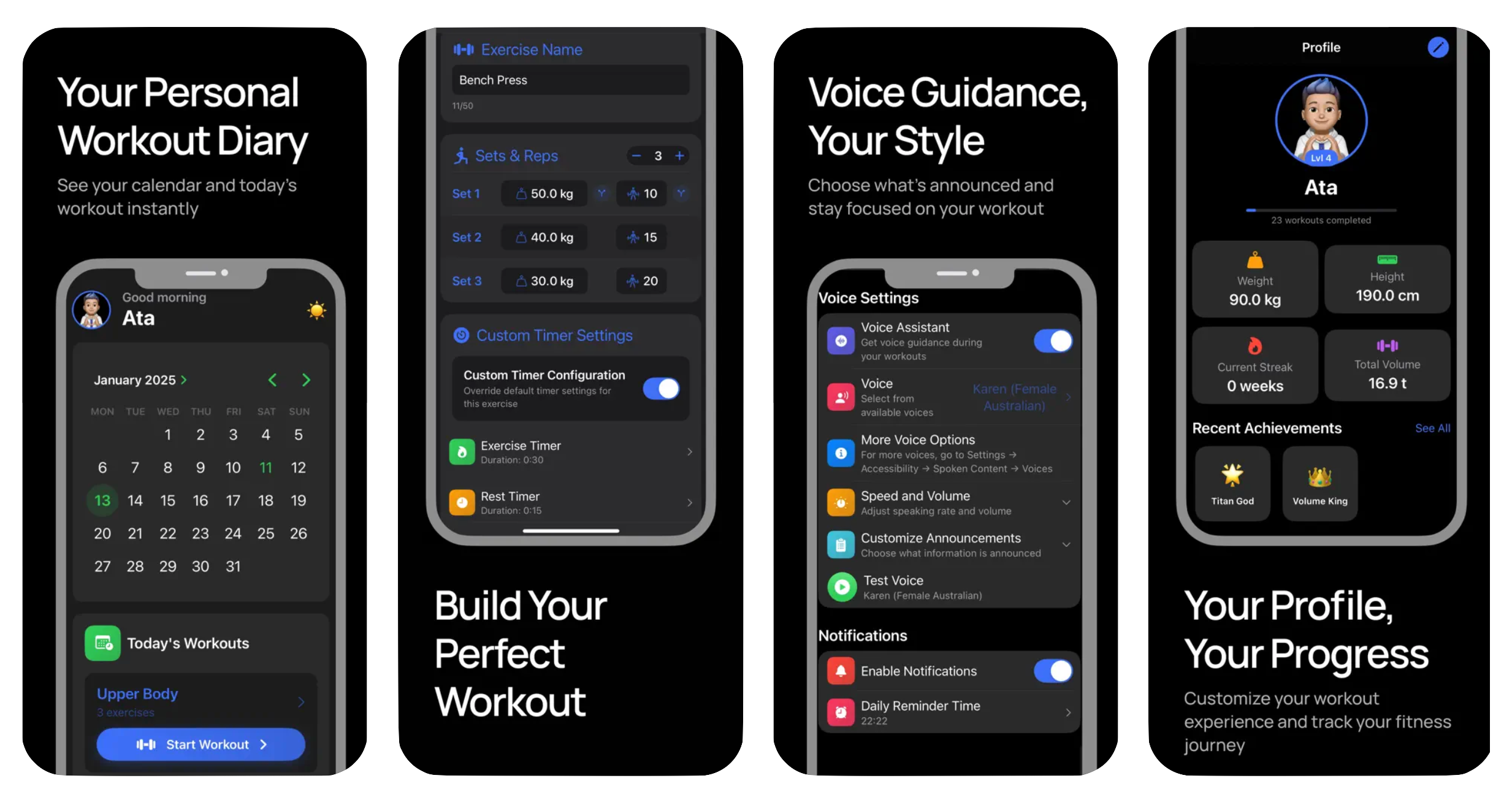 countfit - トラックセット、担当者、および休息。シンプル、高速、オフライン、安全メディア2