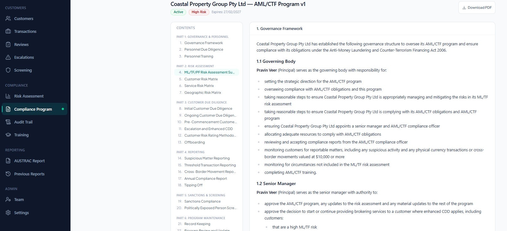 AMLTranche gallery image