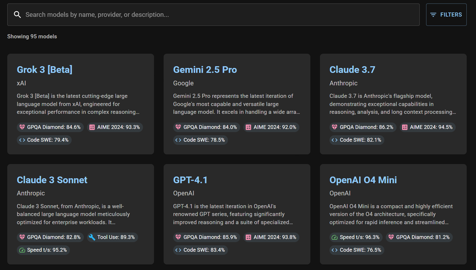 LLM Models Directory - Screenshot 2 preview