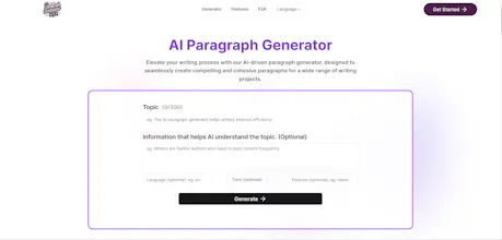 ParagraphGeneratorXYZ gallery image