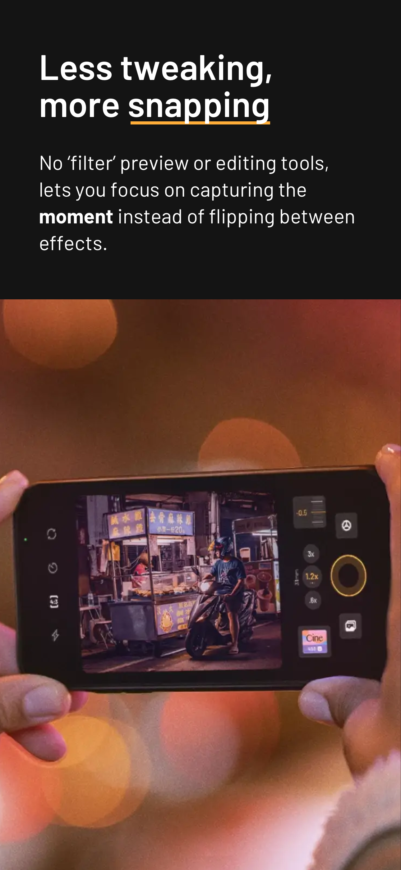 mood.camera - iPhone -Fotografie mit authentischer Filmcharakter Medien 5
