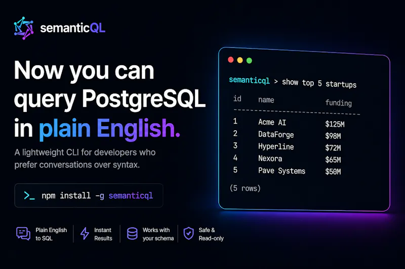 SemanticQL screenshot 1