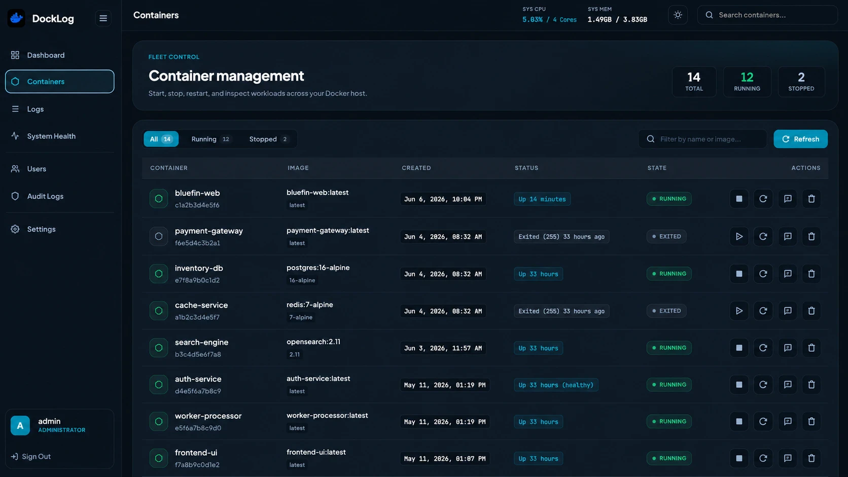 DockLog screenshot 4