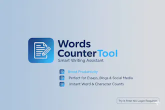 Words Counter Tool gallery image