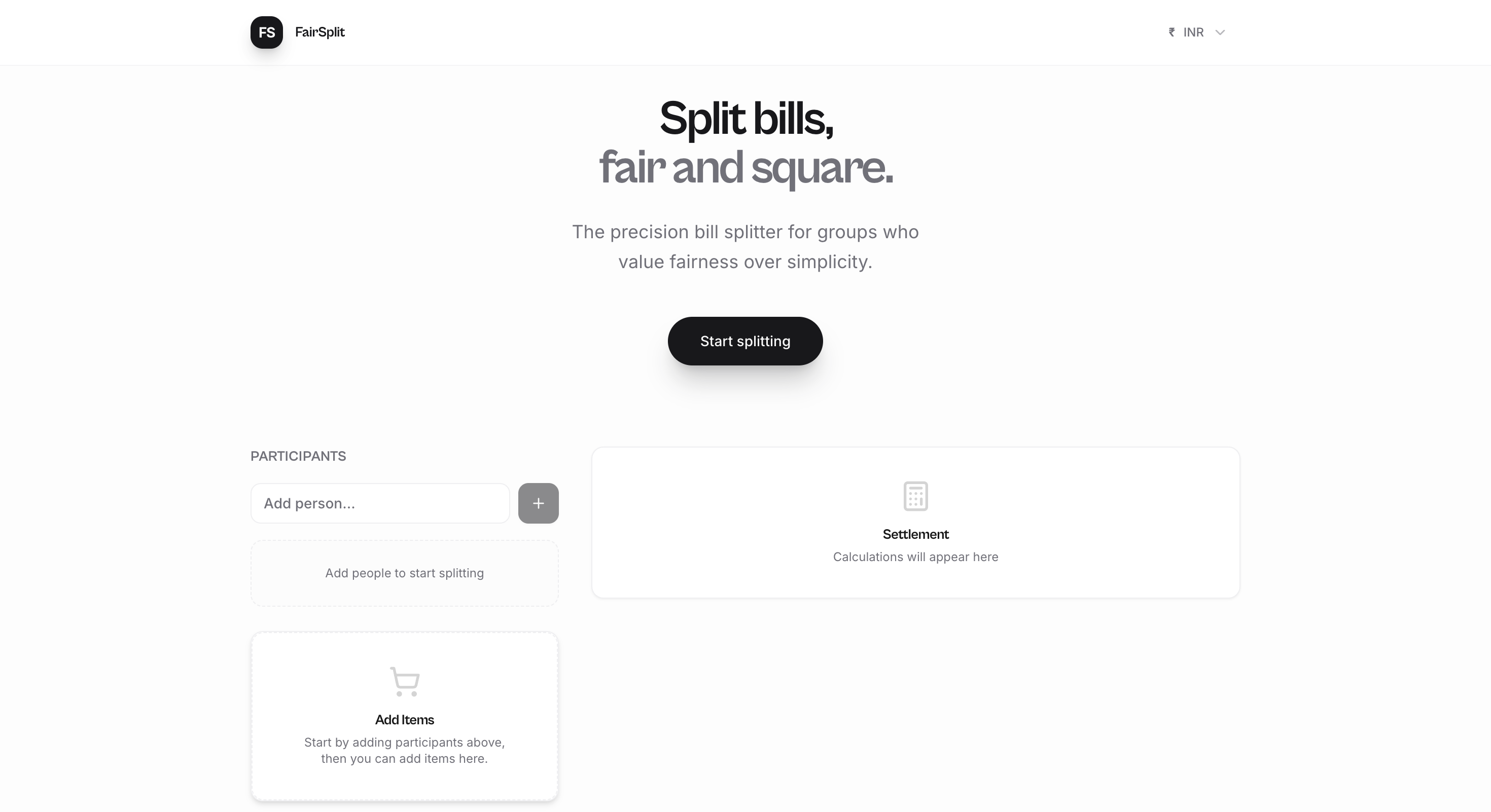 FairSplit gallery image