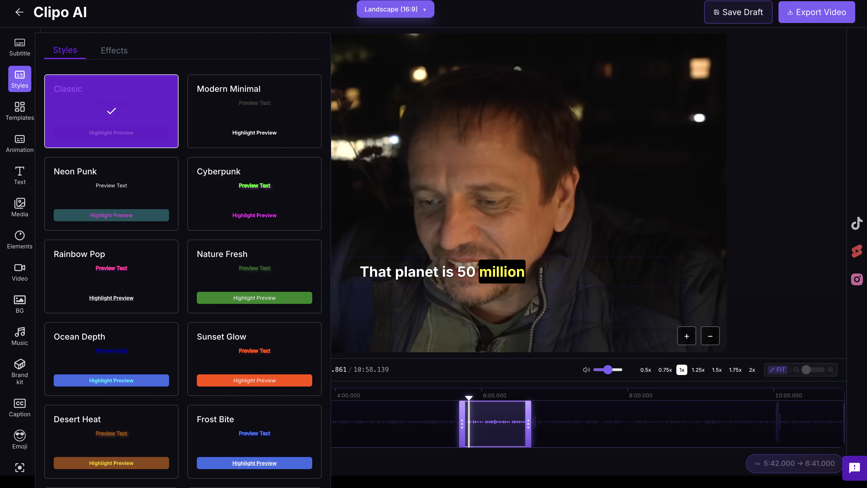 Clipo AI — One Video, 20 Content Pieces screenshot 6