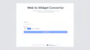 WebToWidget