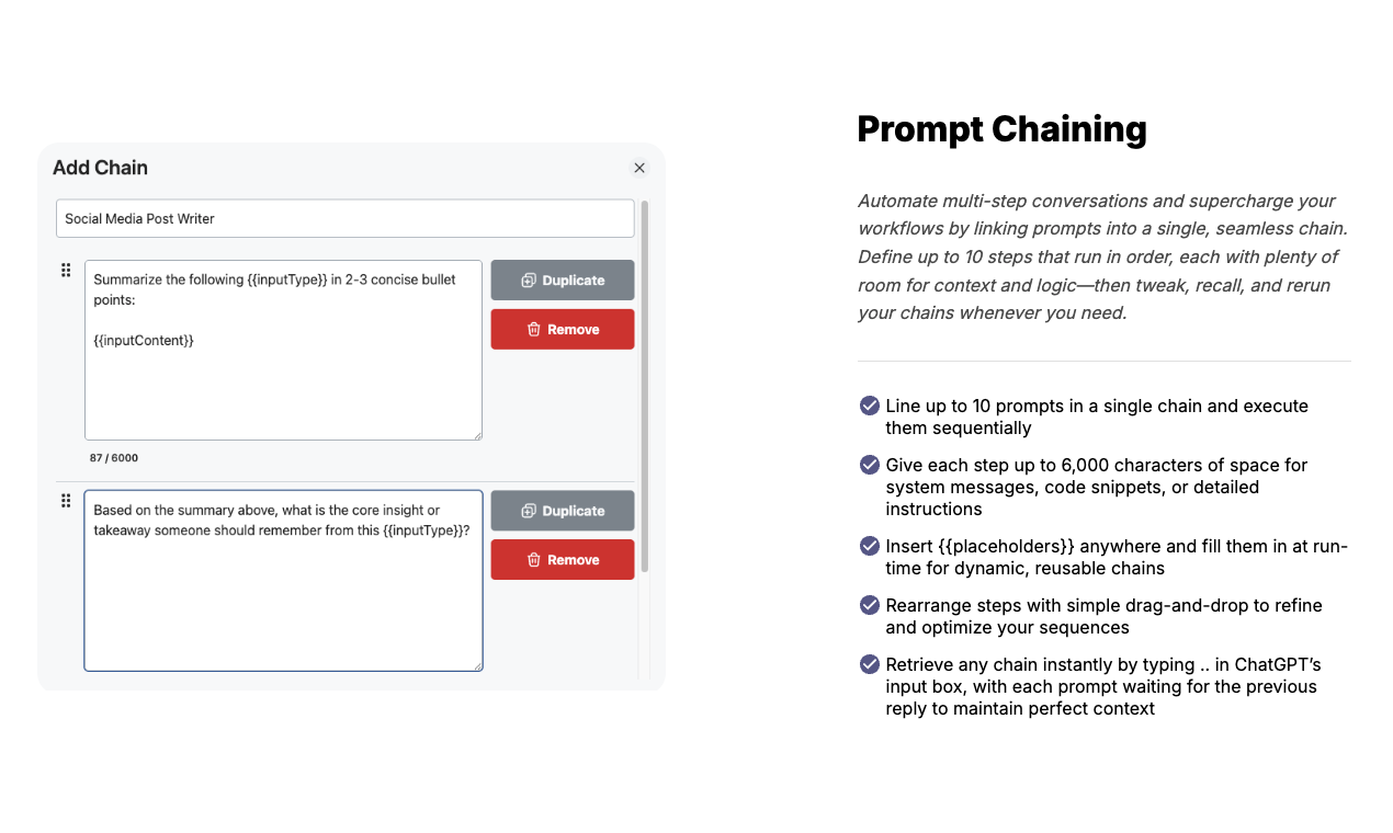 ChatGPT Toolbox screenshot 2
