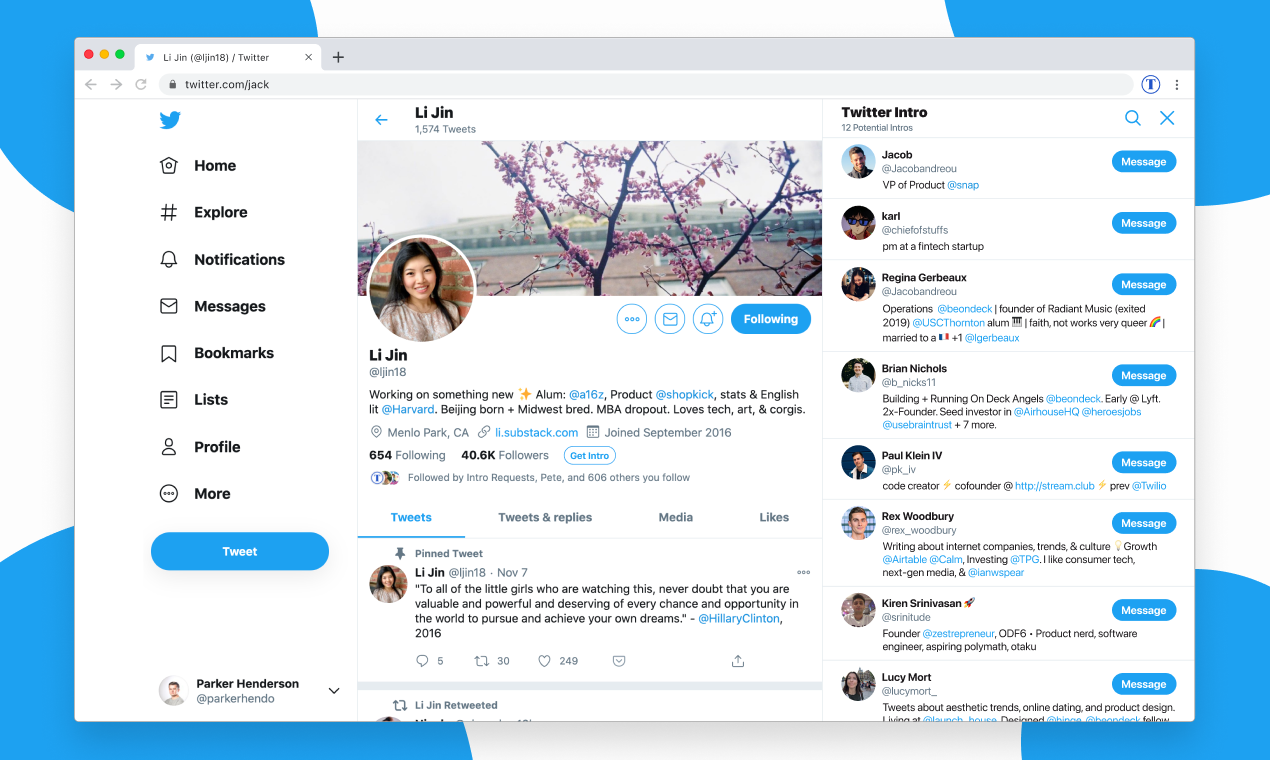 Twitter Intro gallery image