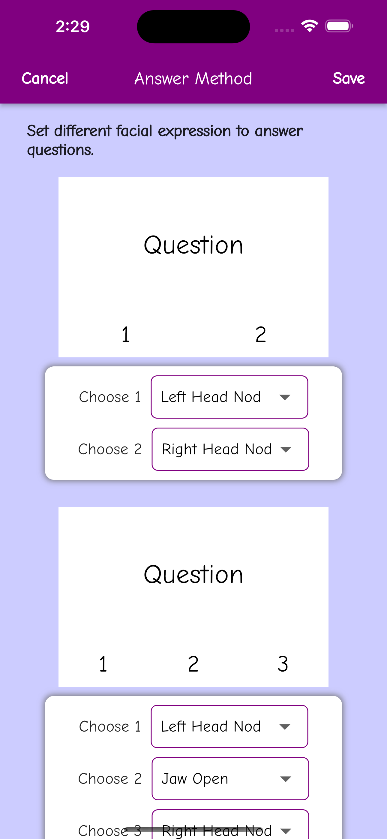 PIU: piattaforma senza codice per AR Face Game media 9
