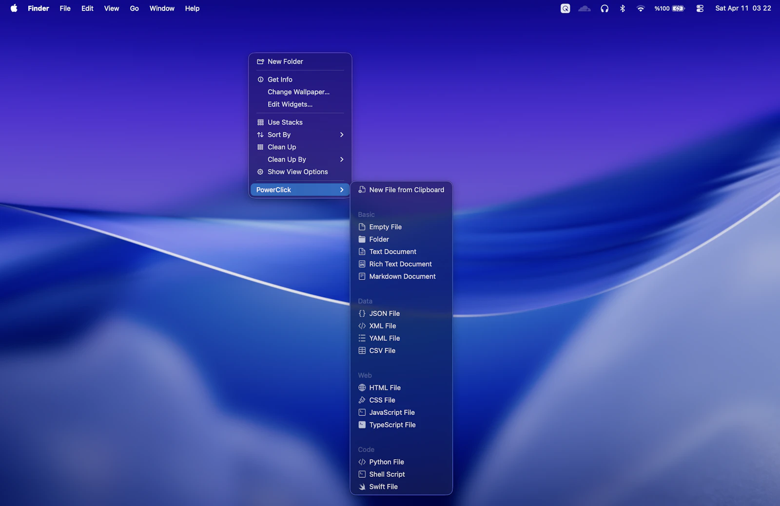 PowerClick screenshot 2