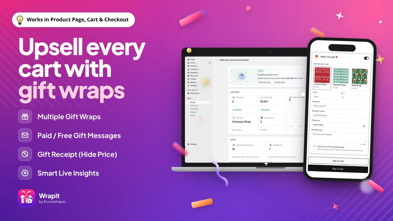 Add Gift Wrap To Any Product gallery image