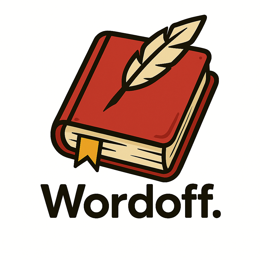 WordOff - Product Hunt launch logo