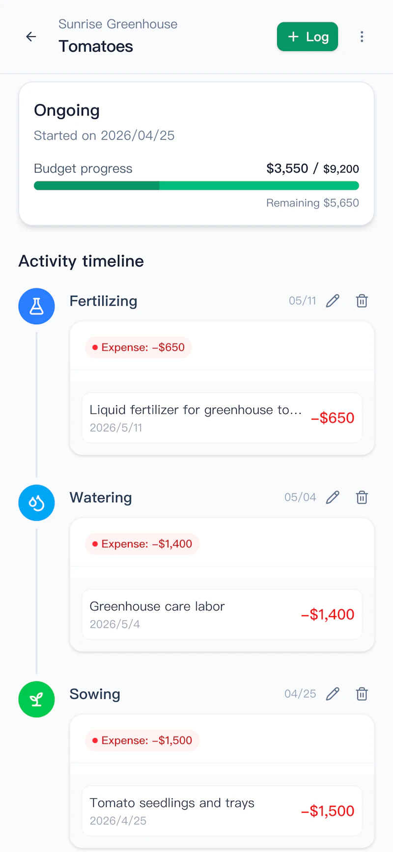 MyFarm Ledger screenshot 6