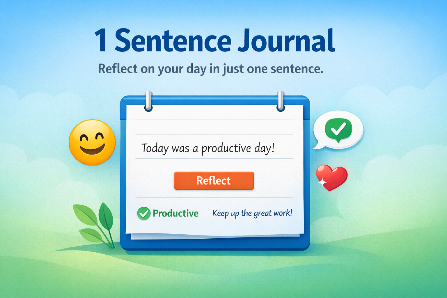 1 Sentence Journal