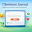 1 Sentence Journal