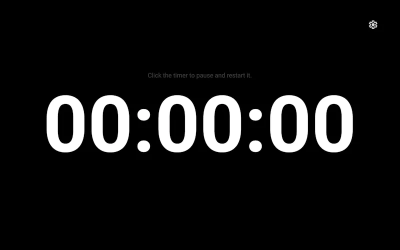 Minimal Clock: Timer Stopwatch screenshot 3