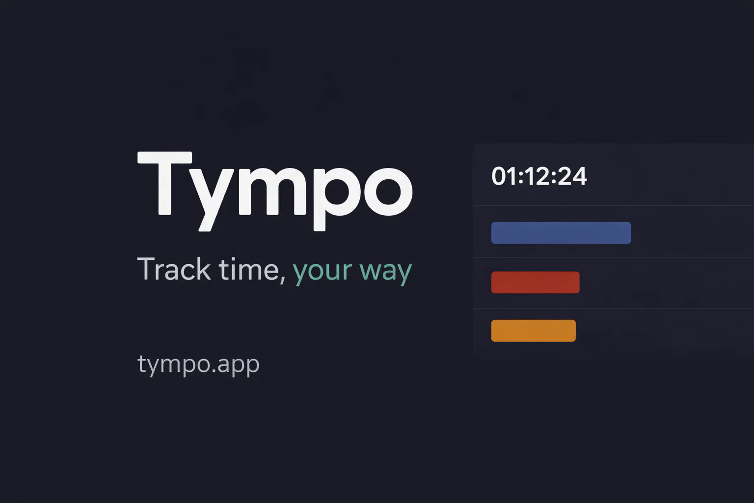 Tympo 제품 배너