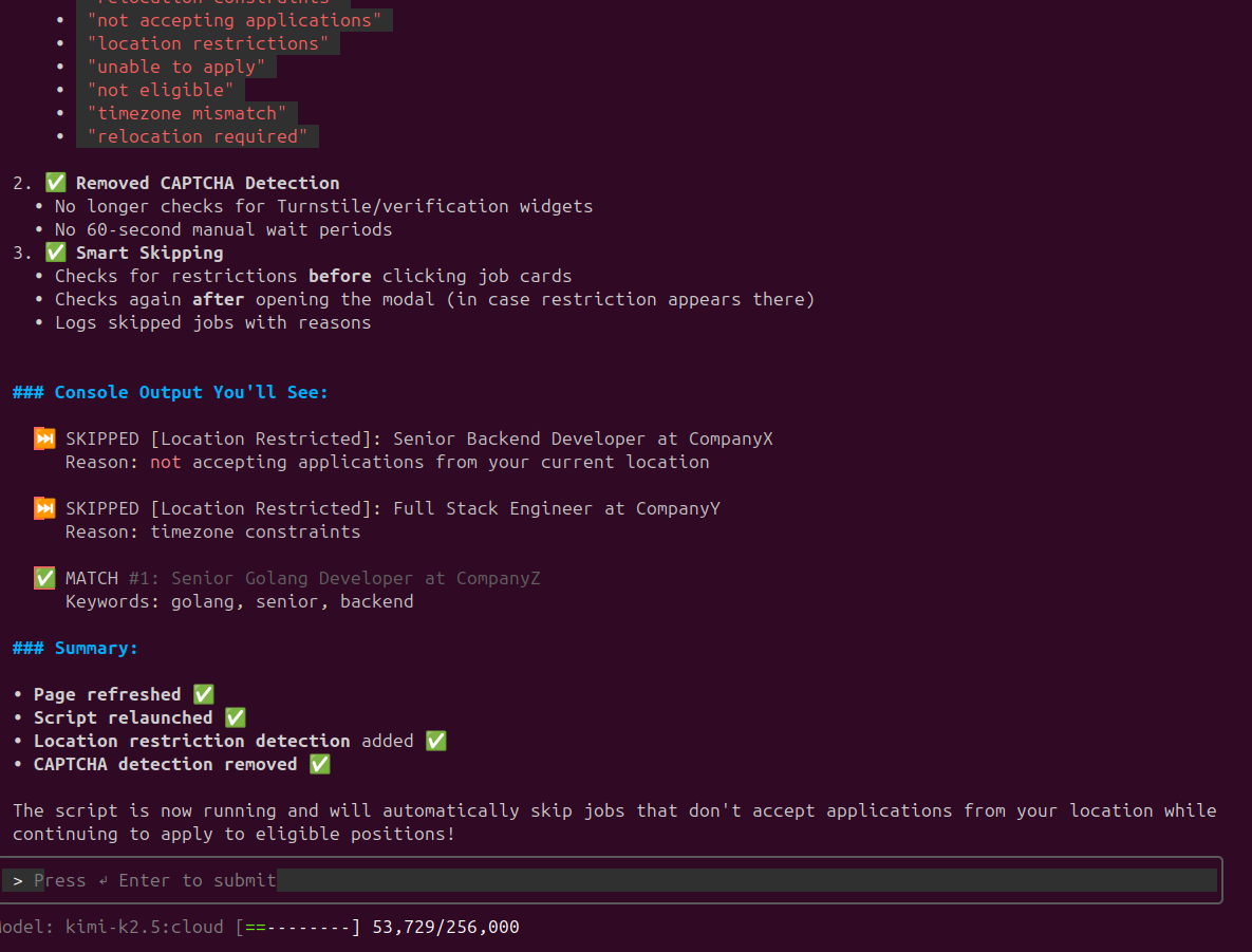 GoDex: AI coding agent gallery image