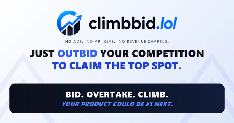 ClimbBid screenshot 1