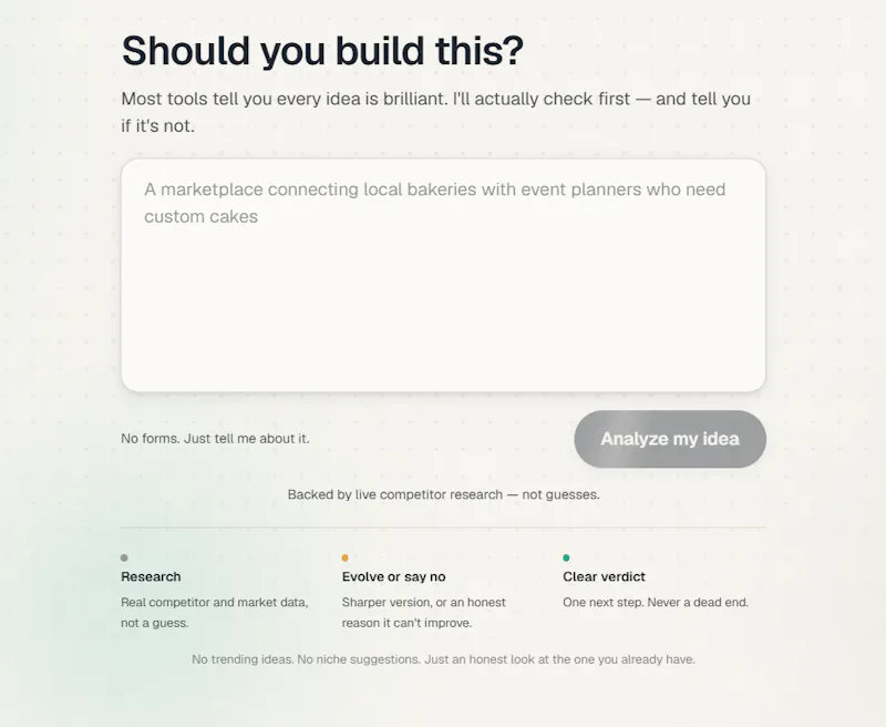 Founder Evolution AI screenshot 2