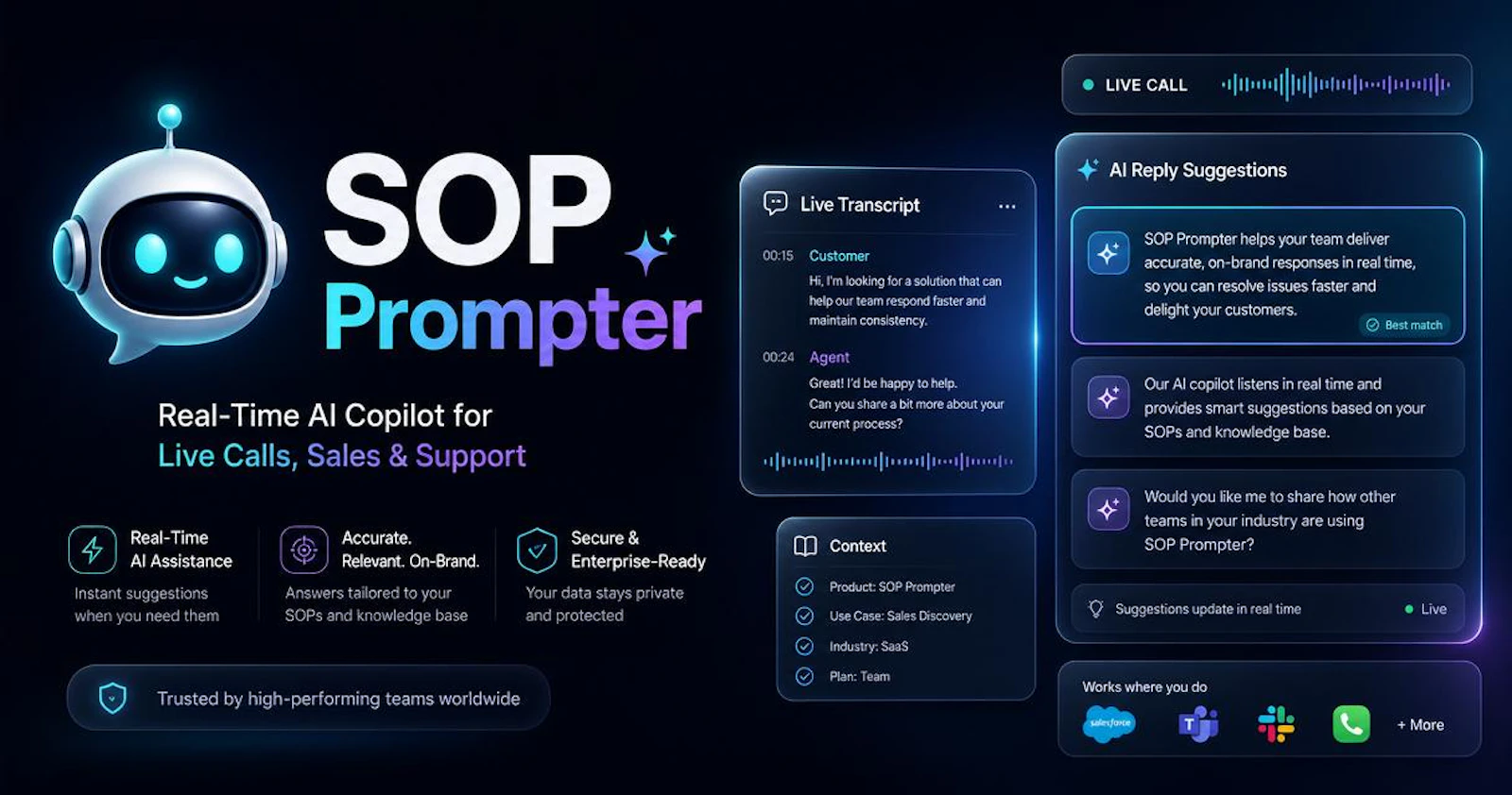 SOP Prompter screenshot 1