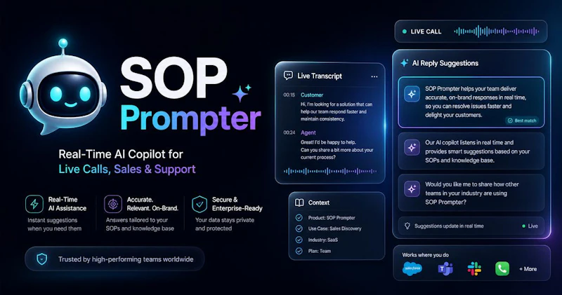 SOP Prompter screenshot 1