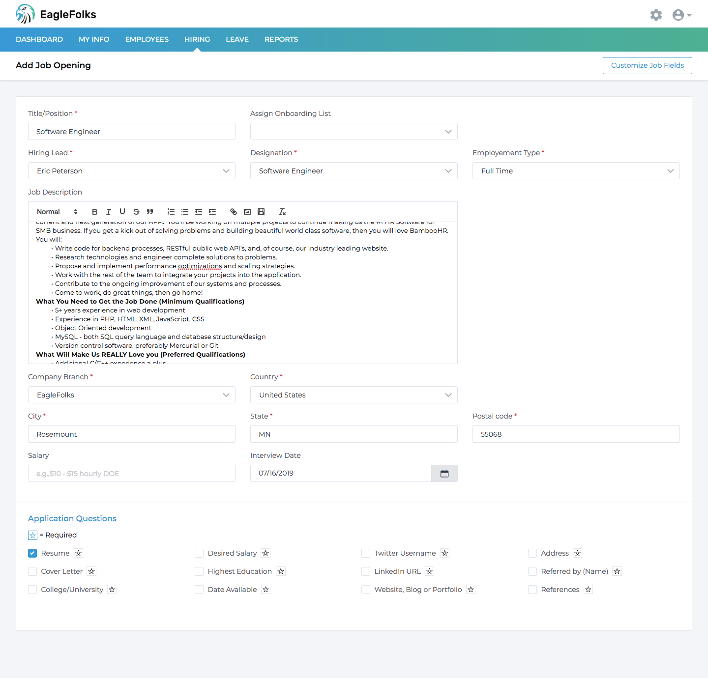 EagleFolks gallery image