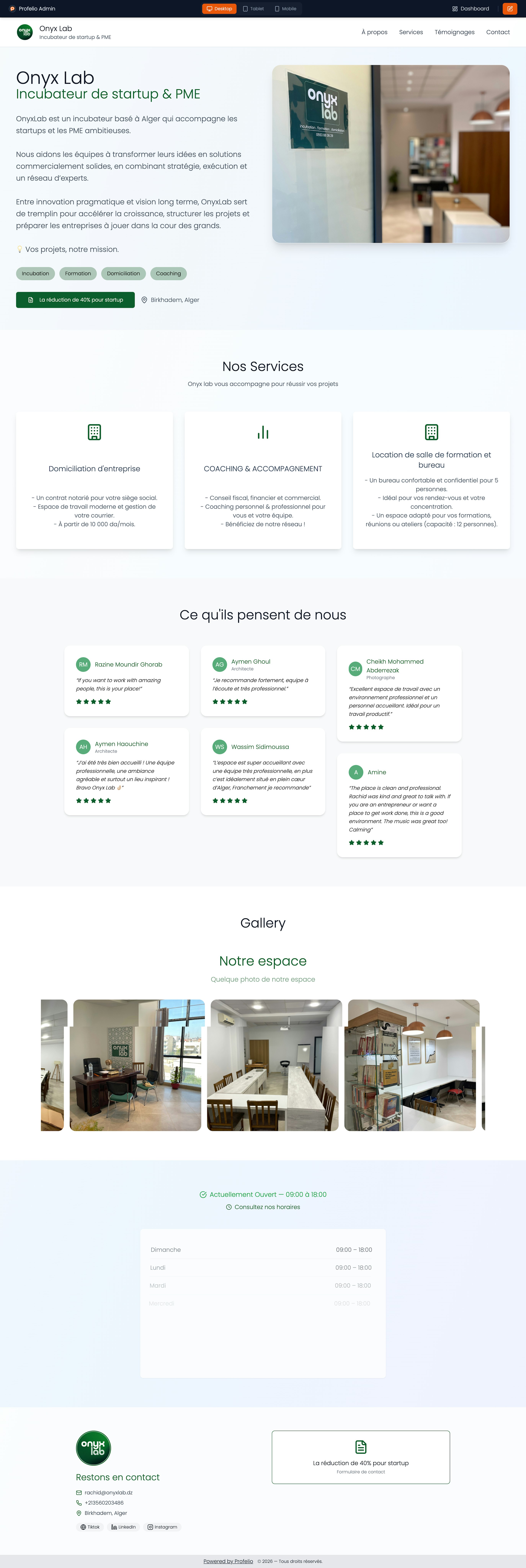 Profelio - Screenshot 3 showing product features and functionality