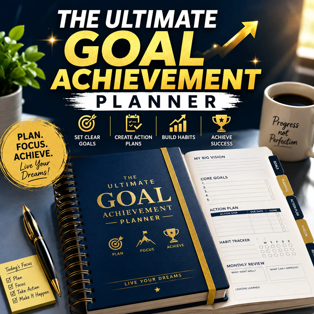 The Ultimate Goal Achievement Planner gallery image