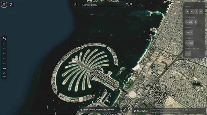 World Explorer screenshot 2