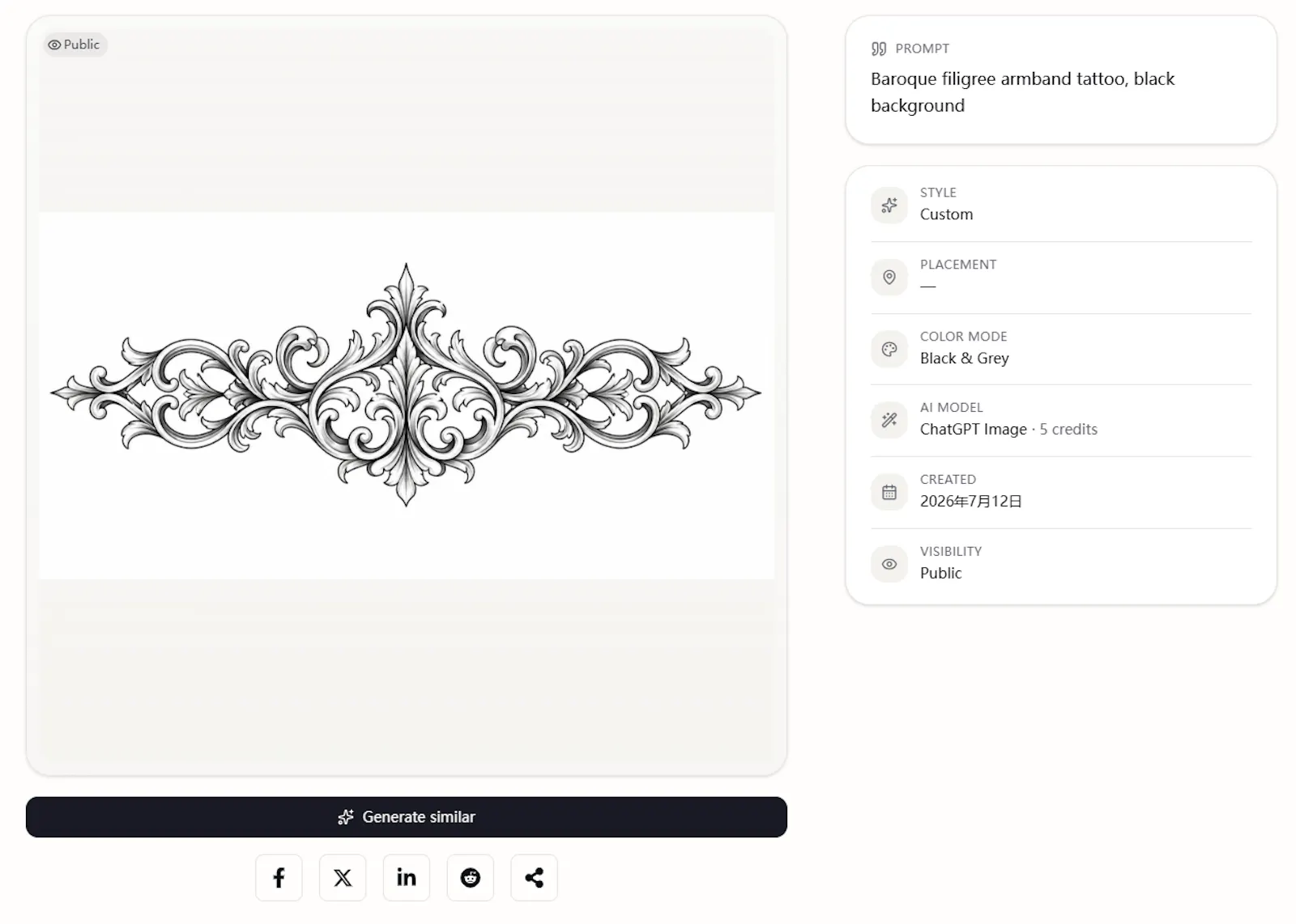 AI Tattoo Generator screenshot 3