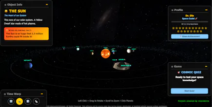 Solar System 3D gallery image