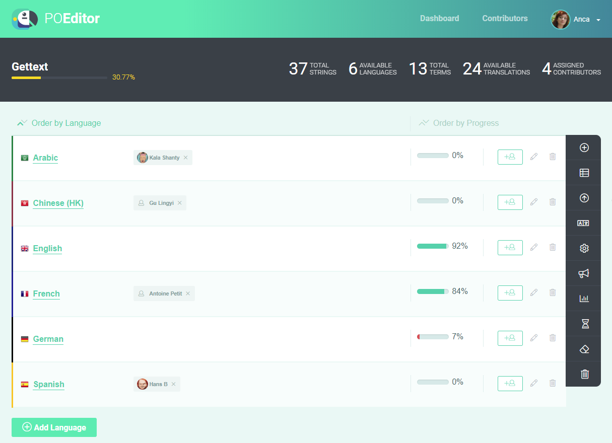 POEditor gallery image